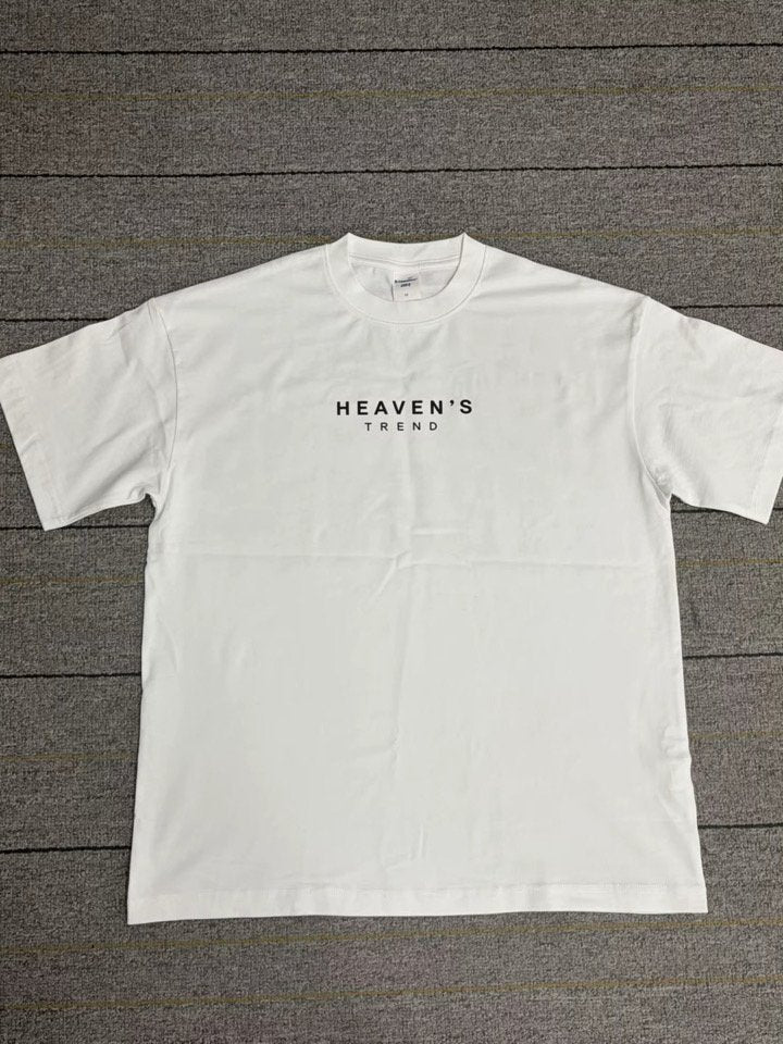 Heaven's Trend white tee — front